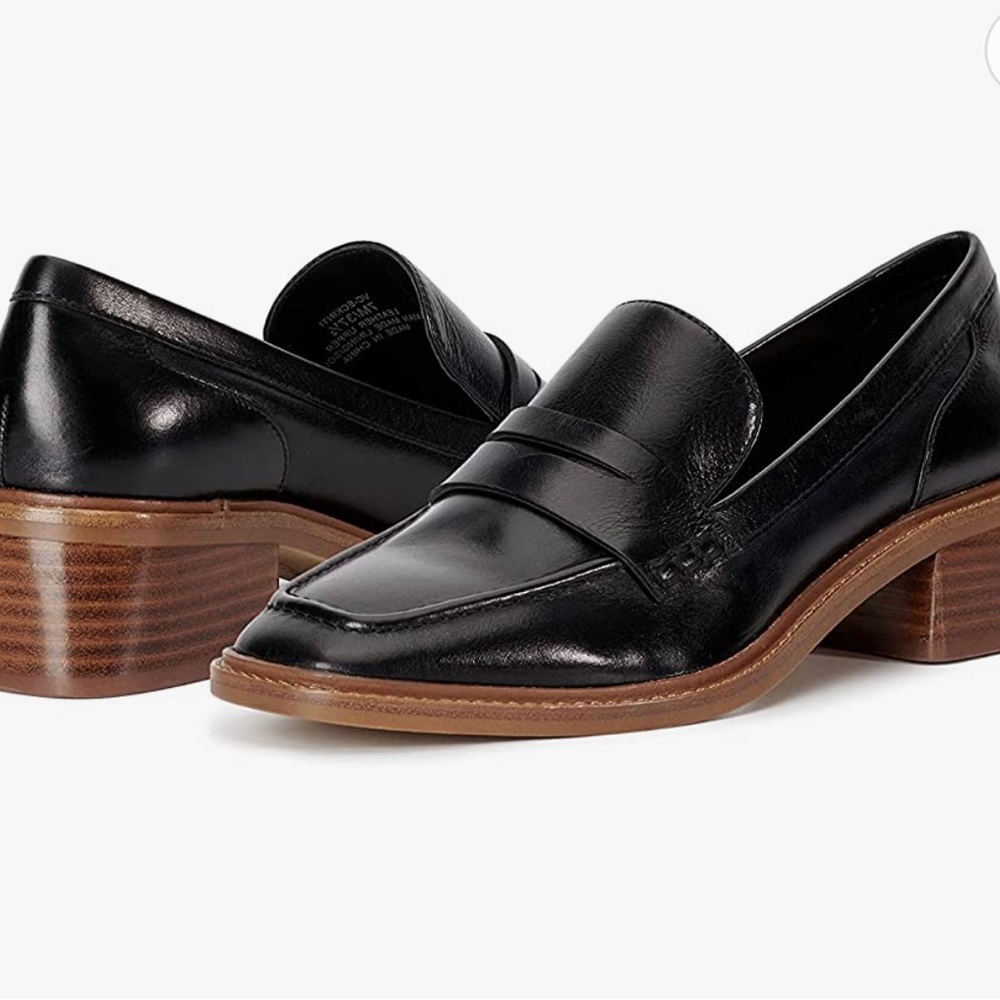 Vince Camuto Women's Footwear Eckinti Block Heel Loafer Pump